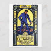 Vintage Ad Poster Briefkaart (Voorkant)