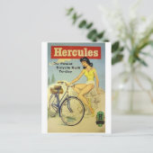 Vintage Ad Poster Briefkaart (Staand voorkant)