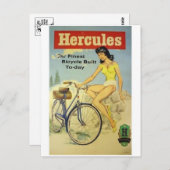 Vintage Ad Poster Briefkaart (Voorkant / Achterkant)