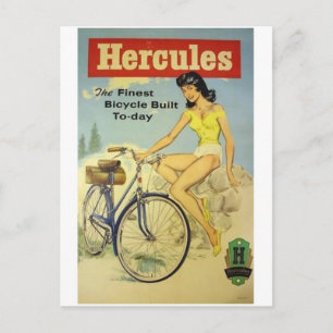 Vintage Ad Poster Briefkaart