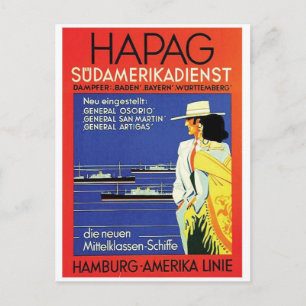 Vintage Ad Poster Briefkaart
