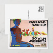 Vintage Ad Poster Briefkaart (Voorkant / Achterkant)