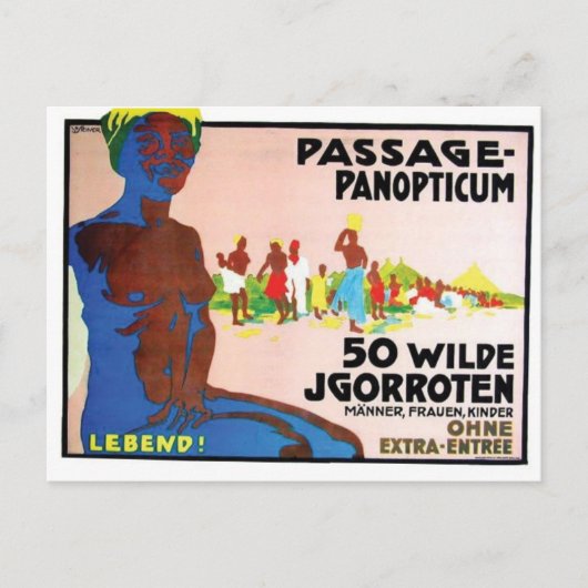 Vintage Ad Poster Briefkaart (Voorkant)