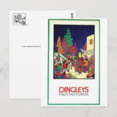 Vintage Ad Poster Briefkaart (Voorkant / Achterkant)