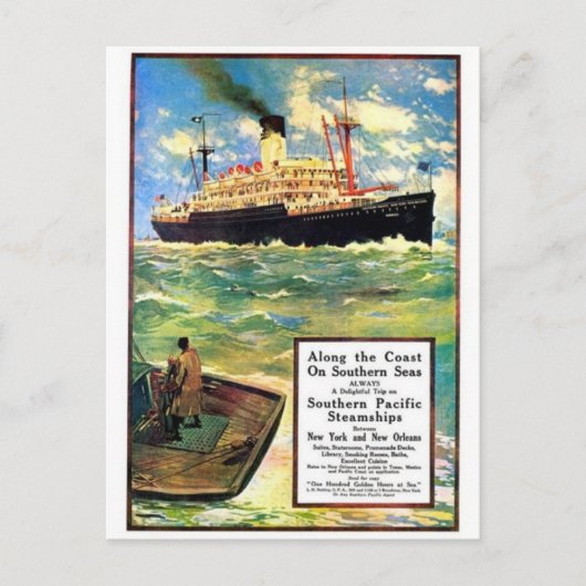 Vintage Ad Poster Briefkaart (Voorkant)