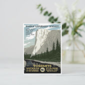 Vintage Ad Poster Briefkaart (Staand voorkant)