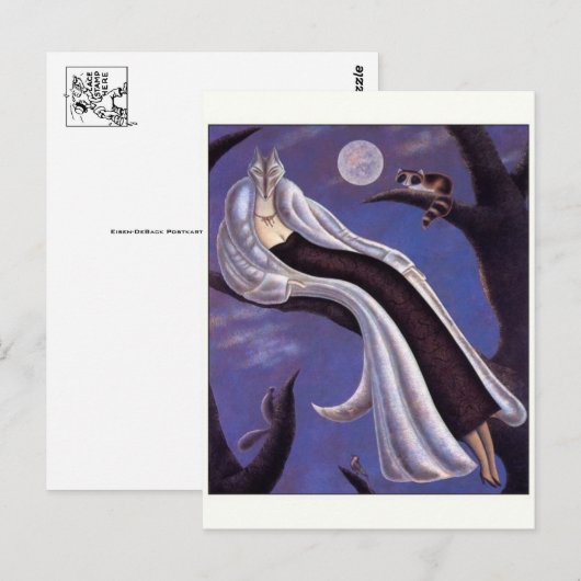 Vintage Ad Poster Briefkaart (Voorkant / Achterkant)