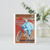 Vintage Ad Poster Briefkaart (Staand voorkant)