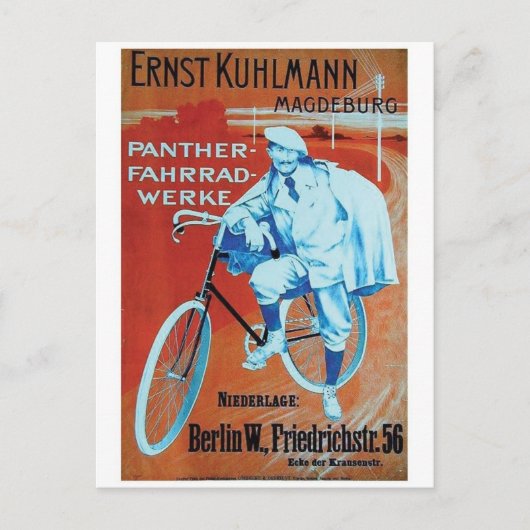 Vintage Ad Poster Briefkaart (Voorkant)