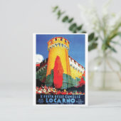 Vintage Ad Poster Briefkaart (Staand voorkant)