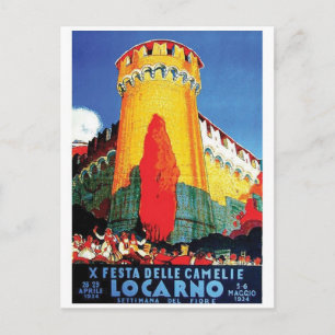 Vintage Ad Poster Briefkaart