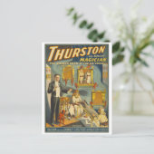 Vintage Ad Poster Briefkaart (Staand voorkant)