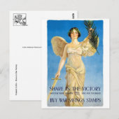 Vintage Ad Poster Briefkaart (Voorkant / Achterkant)