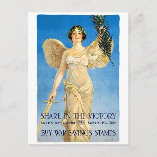 Vintage Ad Poster Briefkaart (Voorkant)