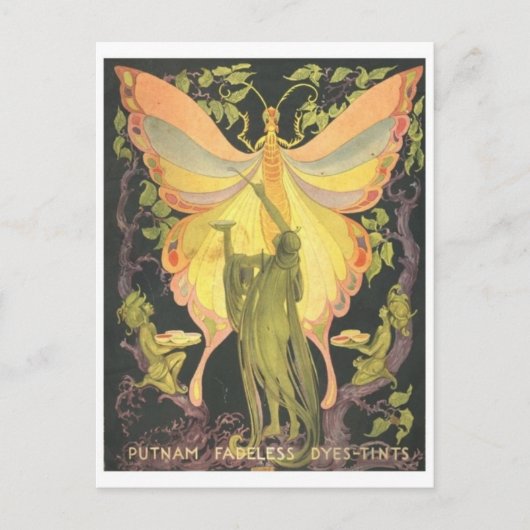 Vintage Ad Poster Briefkaart (Voorkant)