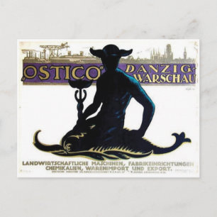 Vintage Ad Poster Briefkaart