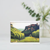 Vintage Ad Poster Briefkaart (Staand voorkant)