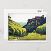 Vintage Ad Poster Briefkaart (Voorkant / Achterkant)