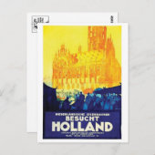 Vintage Ad Poster Briefkaart (Voorkant / Achterkant)