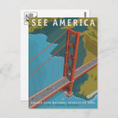 Vintage Ad Poster Briefkaart (Voorkant / Achterkant)