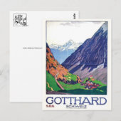 Vintage Ad Poster Briefkaart (Voorkant / Achterkant)