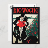 Vintage Ad Poster Briefkaart (Voorkant / Achterkant)