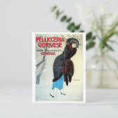 Vintage Ad Poster Briefkaart (Staand voorkant)