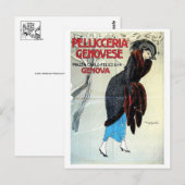 Vintage Ad Poster Briefkaart (Voorkant / Achterkant)