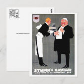 Vintage Ad Poster Briefkaart (Voorkant / Achterkant)