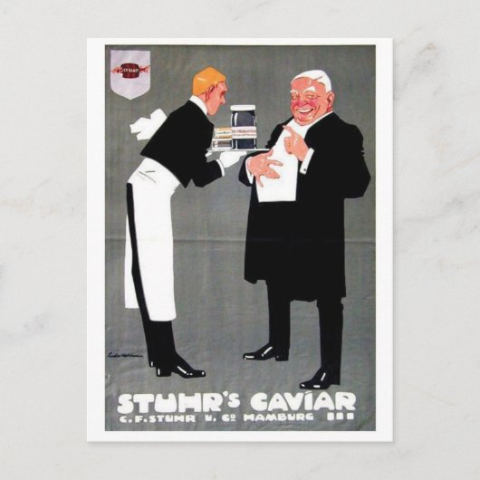 Vintage Ad Poster Briefkaart (Voorkant)