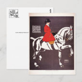 Vintage Ad Poster Briefkaart (Voorkant / Achterkant)