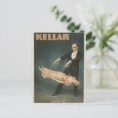 Vintage Ad Poster Briefkaart (Staand voorkant)