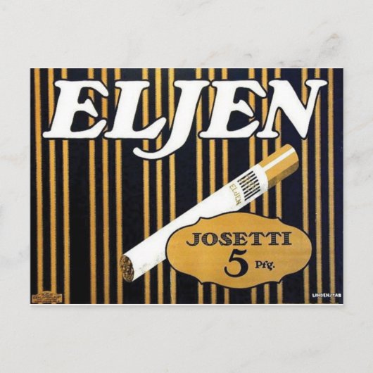 Vintage Ad Poster Briefkaart (Voorkant)