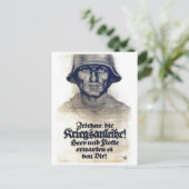 Vintage Ad Poster Briefkaart (Staand voorkant)