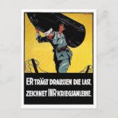 Vintage Ad Poster Briefkaart (Voorkant)