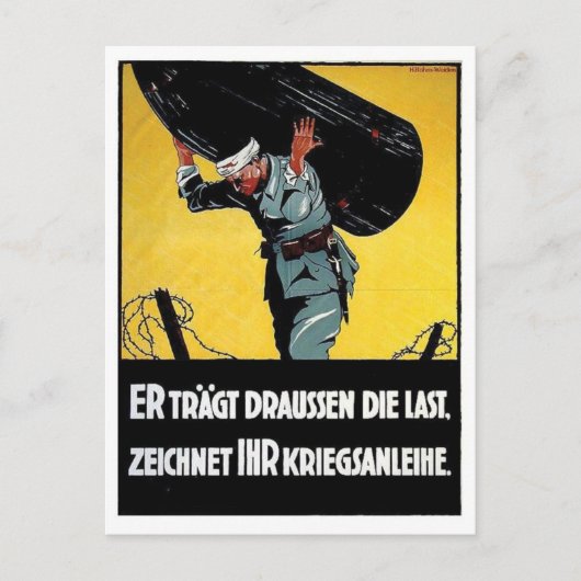 Vintage Ad Poster Briefkaart (Voorkant)