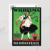 Vintage Ad Poster Briefkaart (Voorkant / Achterkant)
