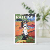 Vintage Ad Poster Briefkaart (Staand voorkant)