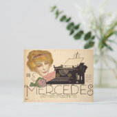 Vintage Ad Poster Briefkaart (Staand voorkant)