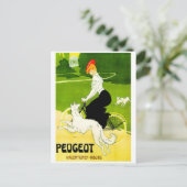 Vintage Ad Poster Briefkaart (Staand voorkant)