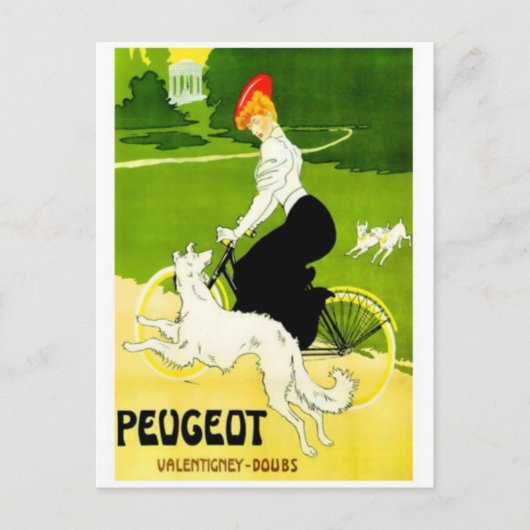 Vintage Ad Poster Briefkaart (Voorkant)