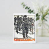 Vintage Ad Poster Briefkaart (Staand voorkant)