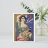 Vintage Ad Poster Briefkaart (Staand voorkant)