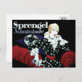 Vintage Ad Poster Briefkaart (Voorkant / Achterkant)