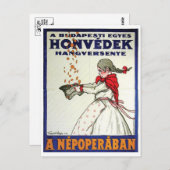 Vintage Ad Poster Briefkaart (Voorkant / Achterkant)