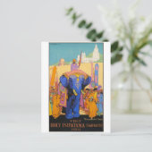 Vintage Ad Poster Briefkaart (Staand voorkant)