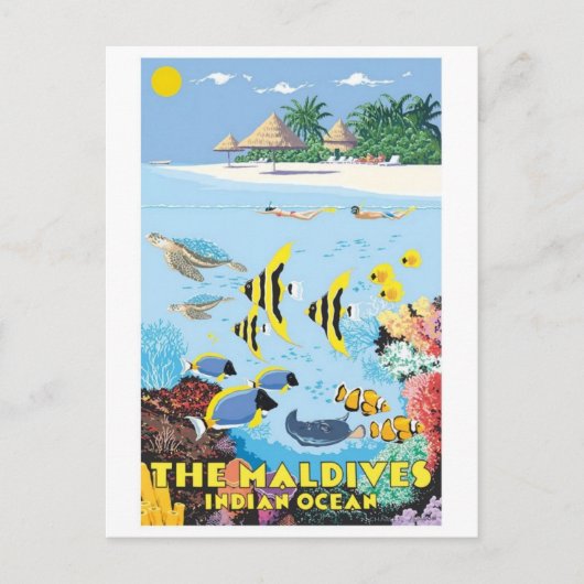 Vintage Ad Poster Briefkaart (Voorkant)