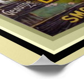 Vintage Ad Poster - Bull Durham Roking Tobacco (Hoek)