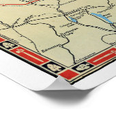 Vintage Adirondacks - 1929 Poster (Hoek)