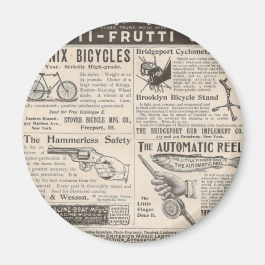 Vintage Ads Magneet (Voorkant)